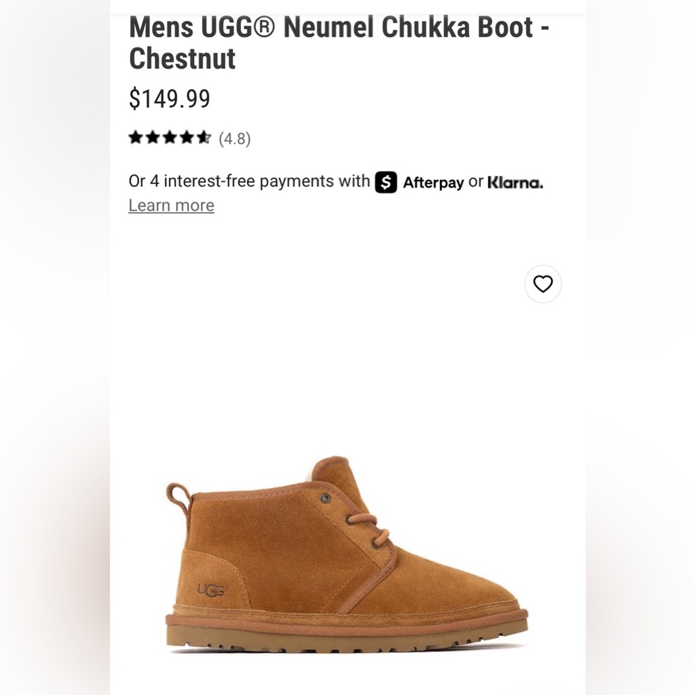 Ugg Chukka Suede Boots